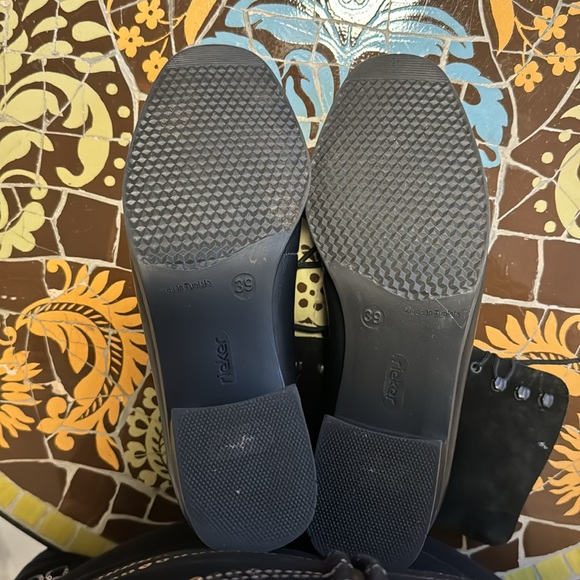 RIEKER LACE UP LEATHER BOOT Sz:39 - Picture 8 of 8